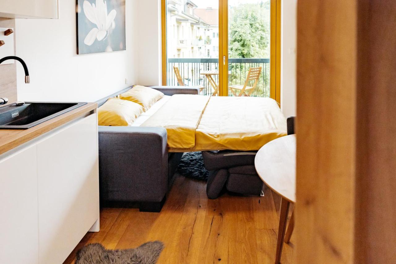 Woody - Comfy Apartment In Siska リュブリャナ エクステリア 写真